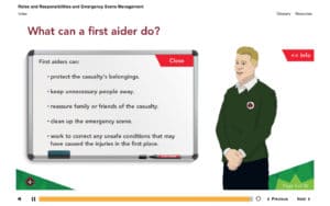 St John Ambulance First and CPR Courses Blended online screen capture